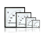 Ammeter and Voltmeter 90deg (DS)